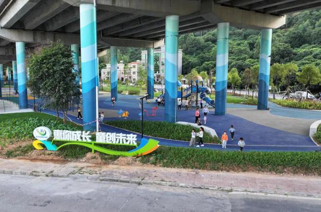 九游娛樂(lè)：惠州打造圩鎮(zhèn)里的“兒童友好”綠美生態(tài)小公園為“百千萬(wàn)工程”賦能添彩(圖2)