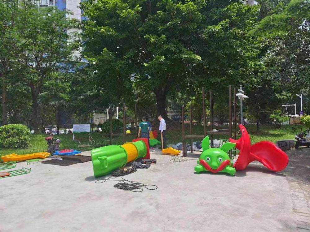 九游娛樂：“微整形”后厚街體育公園更靚了！(圖1)
